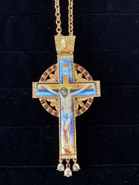 Хрест наперстний 14х7 зол.