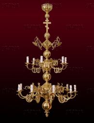 Панікадило 2 яруси, 15 свічок (№20)