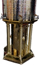 Водосвятний бак, нержавійка, шестигранний 200л