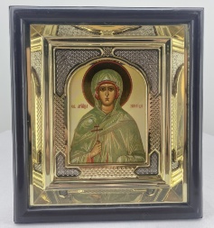 Ікона св. муч. Зінаїда 19х17см 