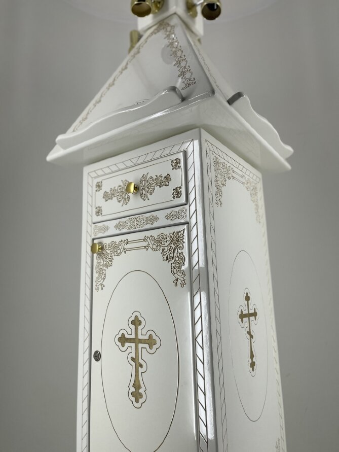 Аналой кліросний 60х60см, (висота 160-107см)