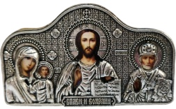 Автомобільний трійник (арка, метал.) 7х4см