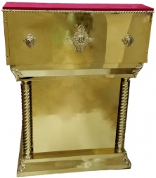 Аналой центральний, (малий хрест) 85х71см, (Висота 117-91см)