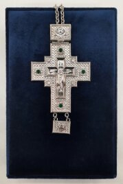 Хрест наперстний 15,5х8см (покриття нікель)