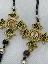 Підвіска "Хрест з китецею" (в ассортименті)