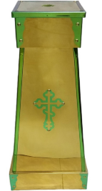 Підставка 35х35см низ 24х24см верх (висота 76,5см)