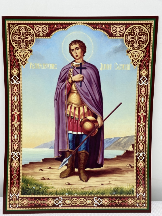 Кіот з літографіями Двунадесятих Свят 37,5х31см