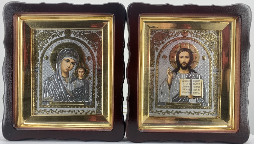 Ікони "Вінчальна пара" №10 26х23см