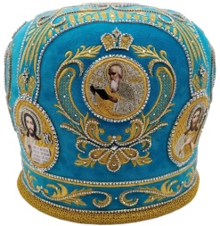 Митра "Корона" голуба