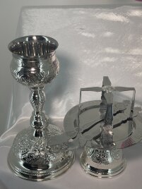 Потир-чаша з приладдям 31,5х18см (1340)