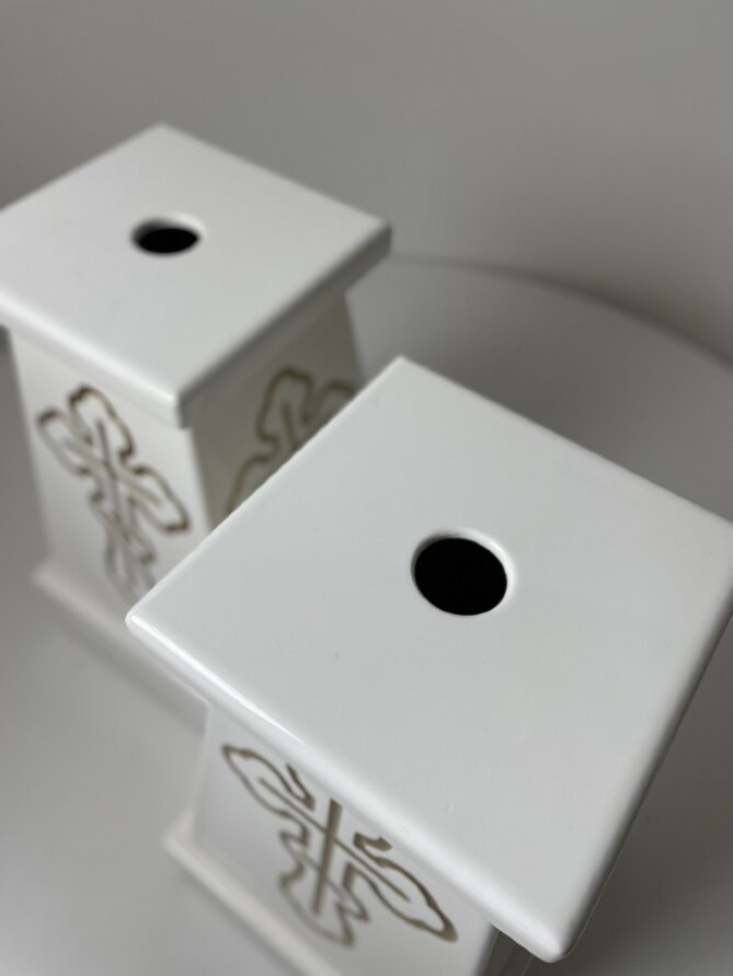 Підставка під хрест (дерево, патина)