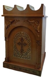 Тумба для свічкової лавки, 78,5х72см (Висота 120-103см)