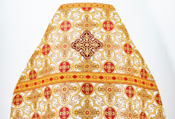 Облачення священника, з турецької парчі "Іверський хрест" з пришивним галуном