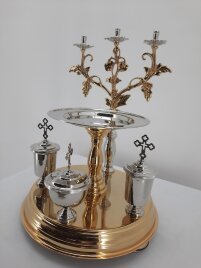 Літейне блюдо, комбіноване, діаметер 31см, висота 43см