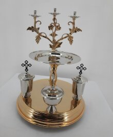 Літейне блюдо, комбіноване, діаметер 31см, висота 43см