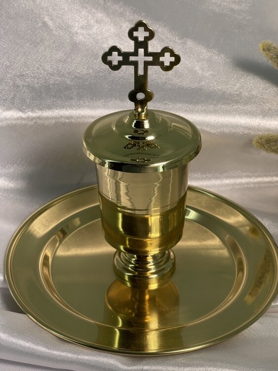 Флакон для єлею Ф16 (Латунь, висота 14см)