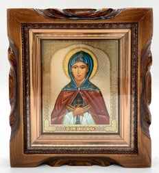 Ікона свт. прп. Аполлінарій 19х17