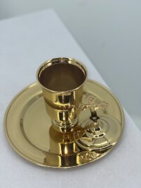 Флакон для єлею Ф16 (позолота, висота 14см)