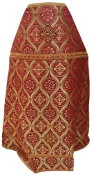 Облачення священника, з парчі "Великодній хрест" з пришивним галуном