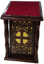 Аналой Центральний, 70х70см (Висота 116-90см)