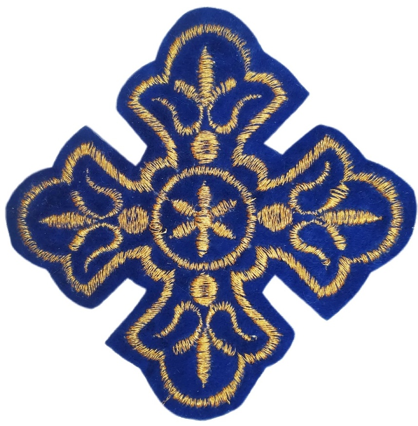 Хрест вишитий 7х7