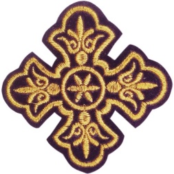 Хрест вишитий 7х7