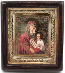 Ікона Богородиці "Утоли моя печали" 18,5х17