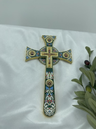 Хрест напрестольний, кит. №8 "Мальтійський" 29x18см