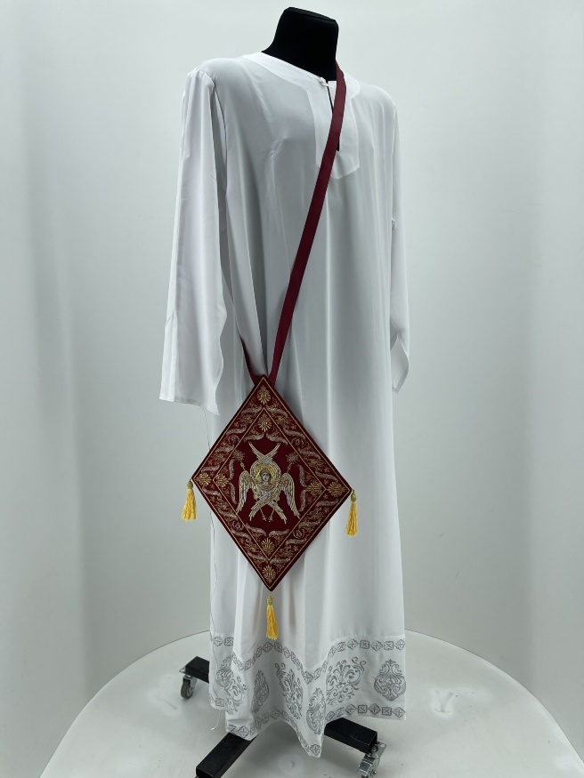 Палиця вишита, вишивка "Херувим"