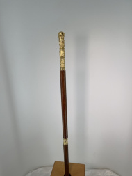 Ігуменський посох, позолота, висота 143см