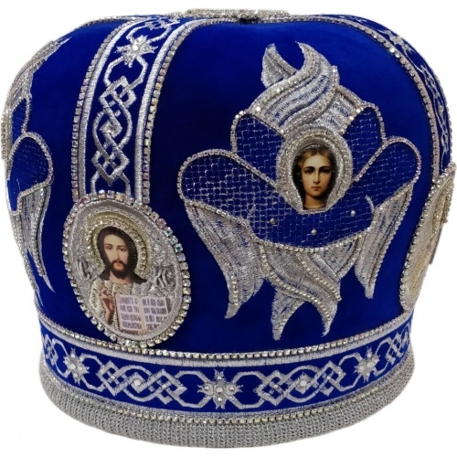 Митра "Херувим" синя