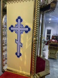 Жертовний кіот з іконою 260х70х80