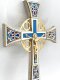 Напрестольний хрест, емаль, розмір 32х18,5