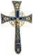 Напрестольний хрест, емаль, розмір 32х18,5