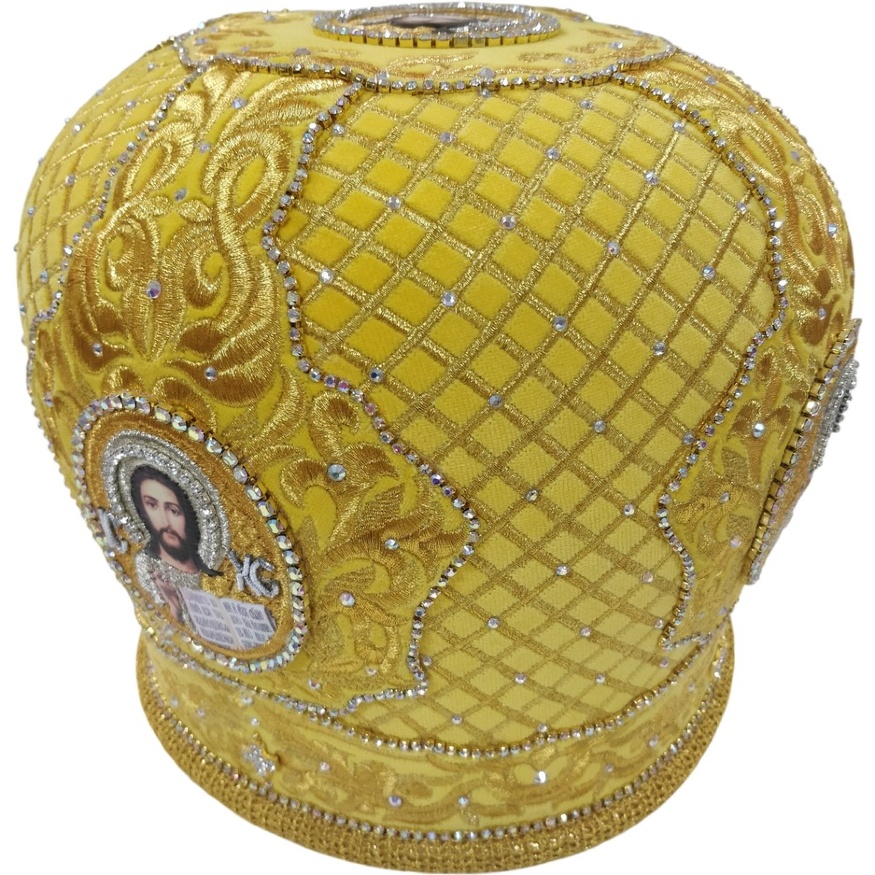 Митра "Сітка" жовта