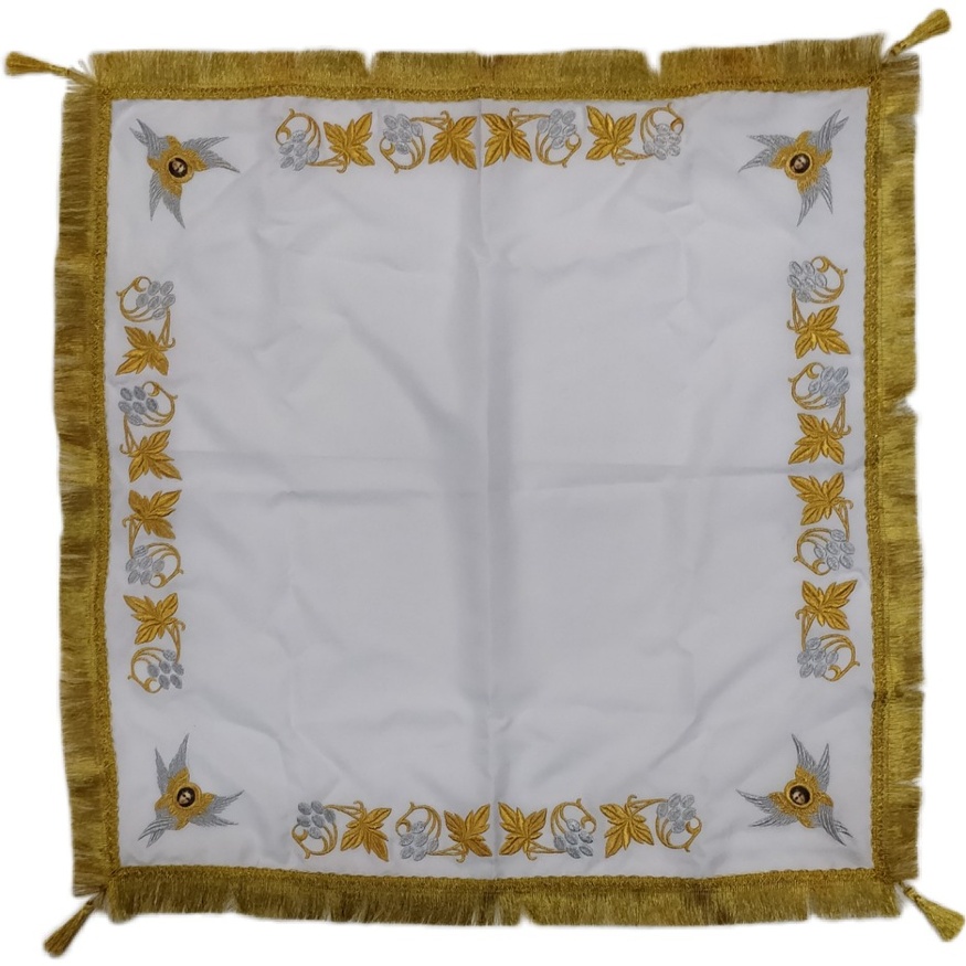 Накидка "Виноград" з дорогою бахромою