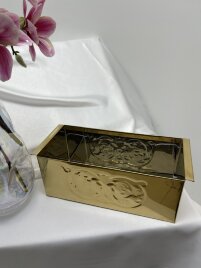 ПІдставка під огарки (булатна, з тисненням) 30х14см