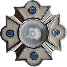 Капсула з емаллю Ф5см бел.ем.гол.кср