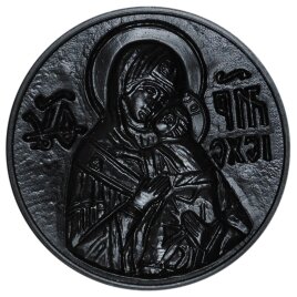Печатка для просфори пласт. Богородична Ф60