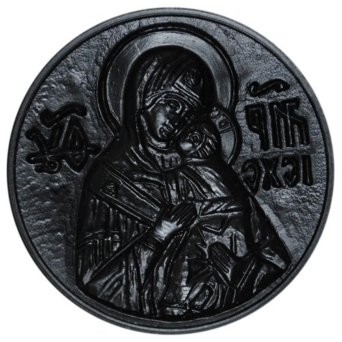 Печатка для просфори пласт. Богородична Ф60