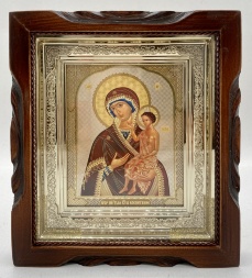 Ікона Богородиці "Виховання" 19х17