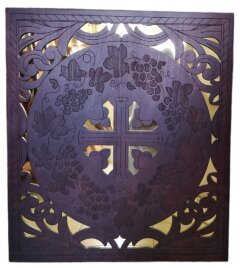 Жертовник дерев'яний, 90х80см (висота 91см)