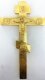 Хрест напрестольний №10 - 1 26,5х14,5см (позолота, соф.)