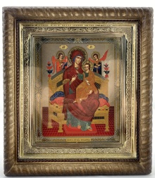 Ікона Богородиці "Всецариця" 22,5х25,5