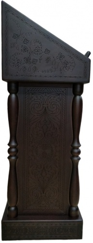 Аналой бічний, 43х43 см, (Висота 117-93см)