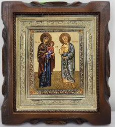 Ікона св. прав. Іоаким та Анна 19х17