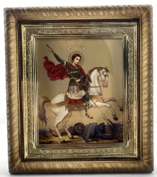 Ікона св. муч. Георгій Победоносец 22,5х25,5