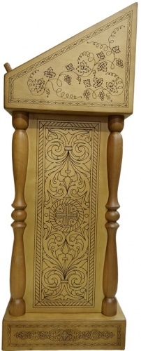 Аналой бічний, 43х43 см, (Висота 117,5-92,5см)