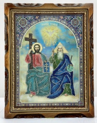Ікона Новозавітна Трійця 36х46