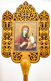 Запрестольна ікона №3 (дер.) 87х55,5см